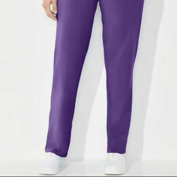 Catherines Purple Suprema Pant-4XWP (Petite)-NWT - Picture 2 of 4